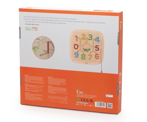 Viga 44811FSC Tablica edukacyjna - magnetyczna zabawa z liczbami
