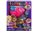 Mattel HRD40 Polly Pocket Kompaktowa Torebka Rodzina Leniwców