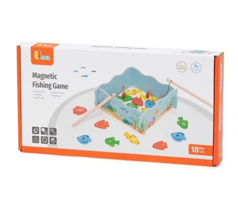 Viga 44843 Gra Magnetyczna Łowienie Rybek z Liczbami