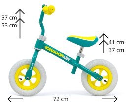 Rowerek Biegowy Dragon Air Mint