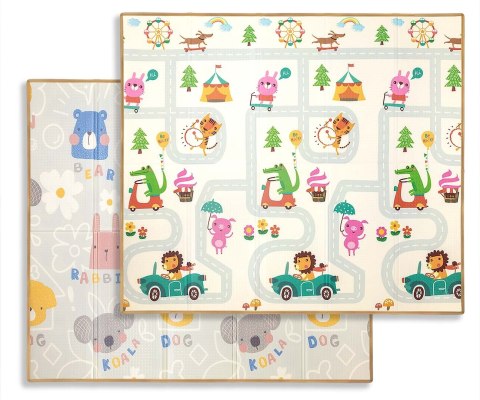 Mata piankowa składana Play Street T1