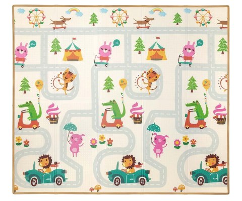 Mata piankowa składana Play Street T1