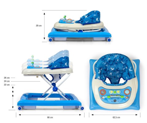 Milly Mally Chodzik dla Dziecka Patrol Plane