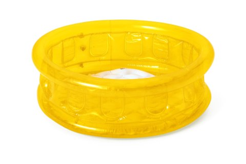 BESTWAY 51112 MINI BASENIK TRANSPARENTNY 64cm x 24cm ŻÓŁTY