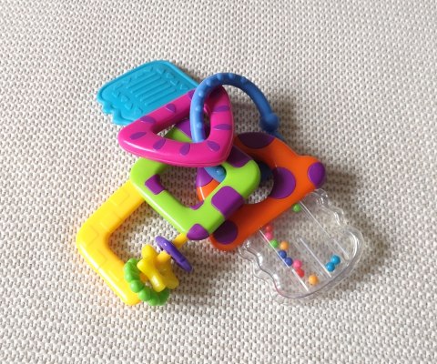 Grzechotka Kluczyki - First car keys