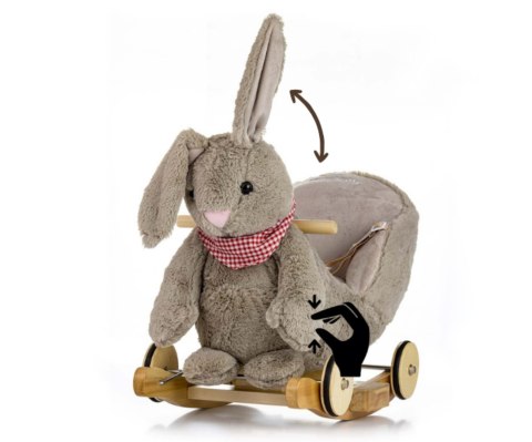 Królik Polly Plus - Grey Bunny