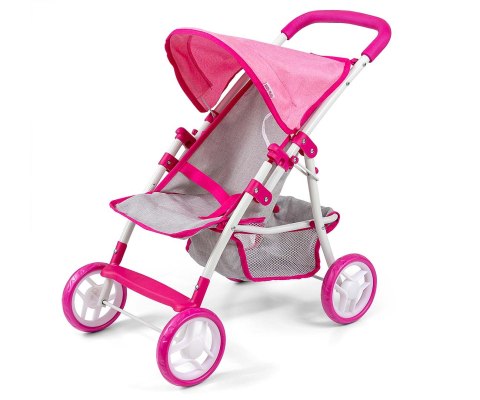 Wózek dla lalek Kate Prestige Pink