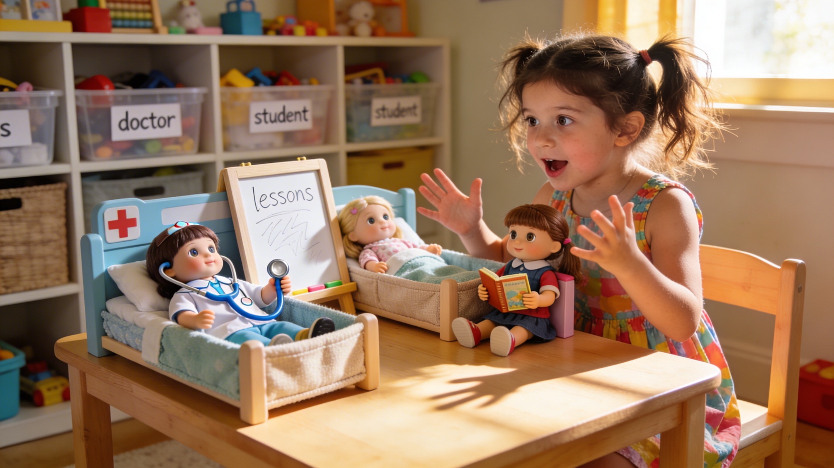 Czy 5 latki bawiają się lalkami?