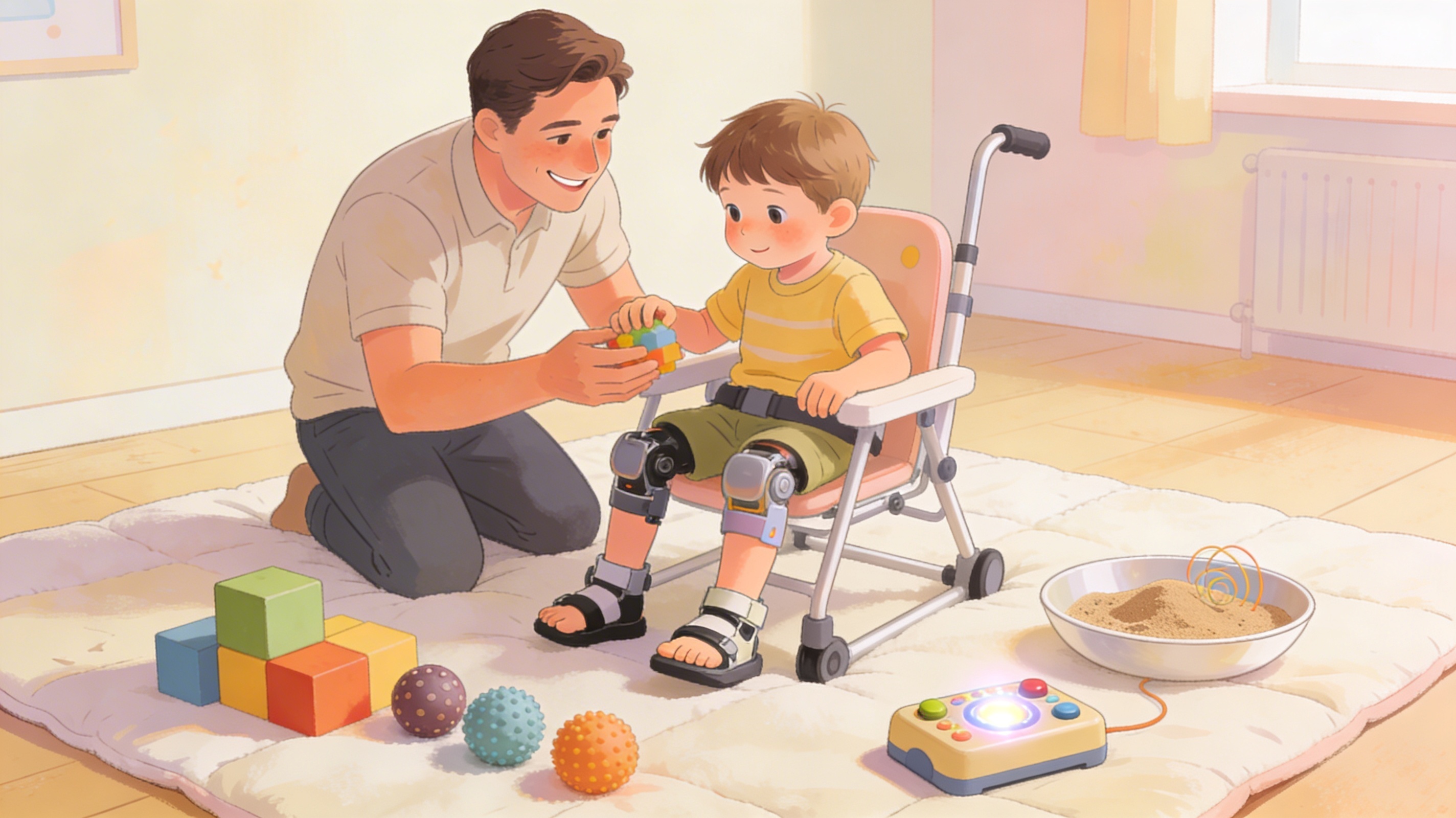 Co kupić dziecku z porażeniem mózgowym?