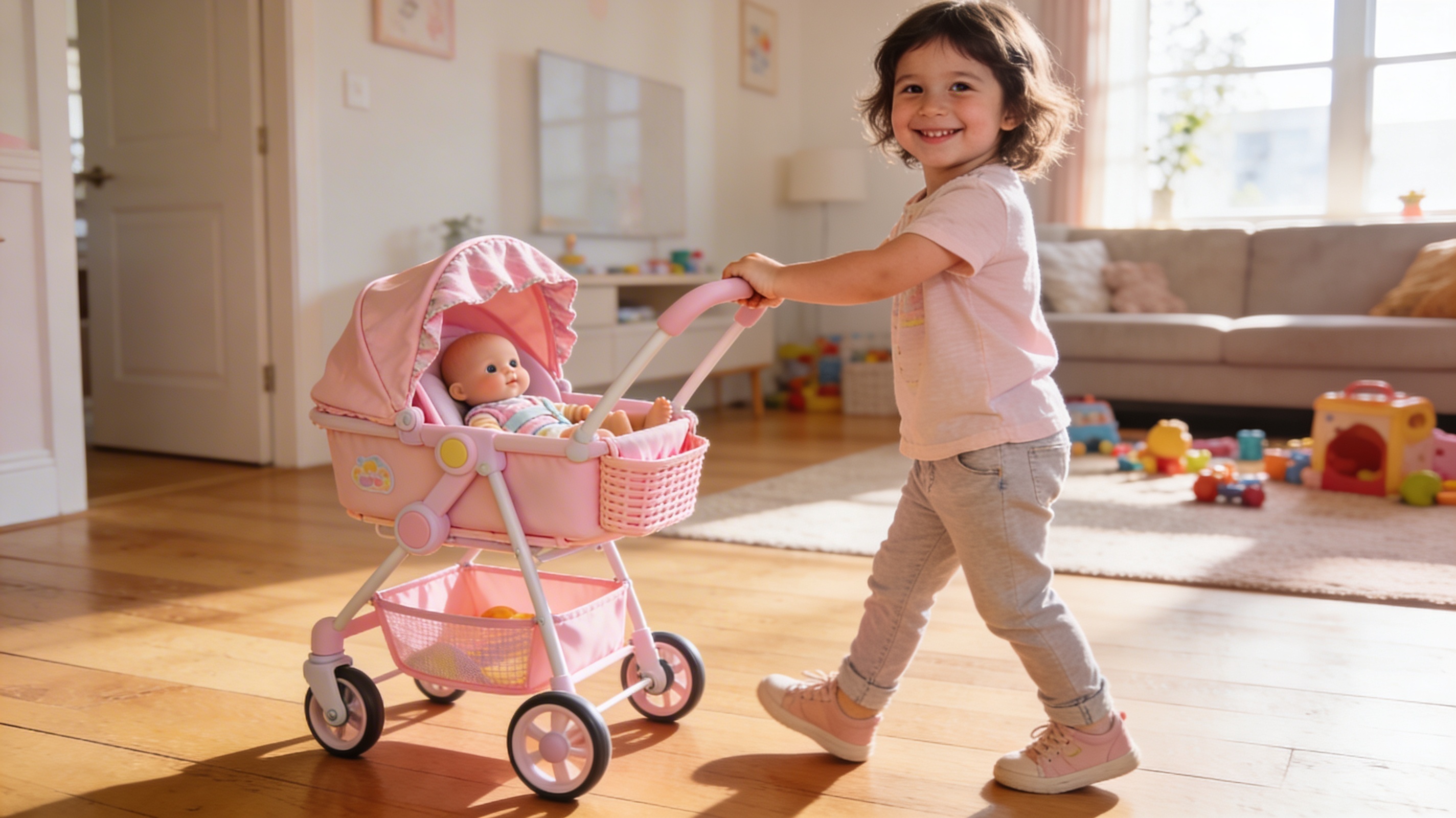 Od jakiego wieku wózek dla lalek?